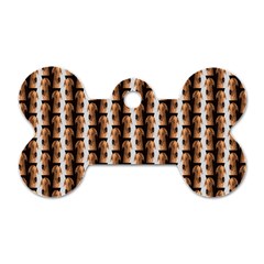 Snakeskin Dog Tag Bone (two Sides) by Sparkle