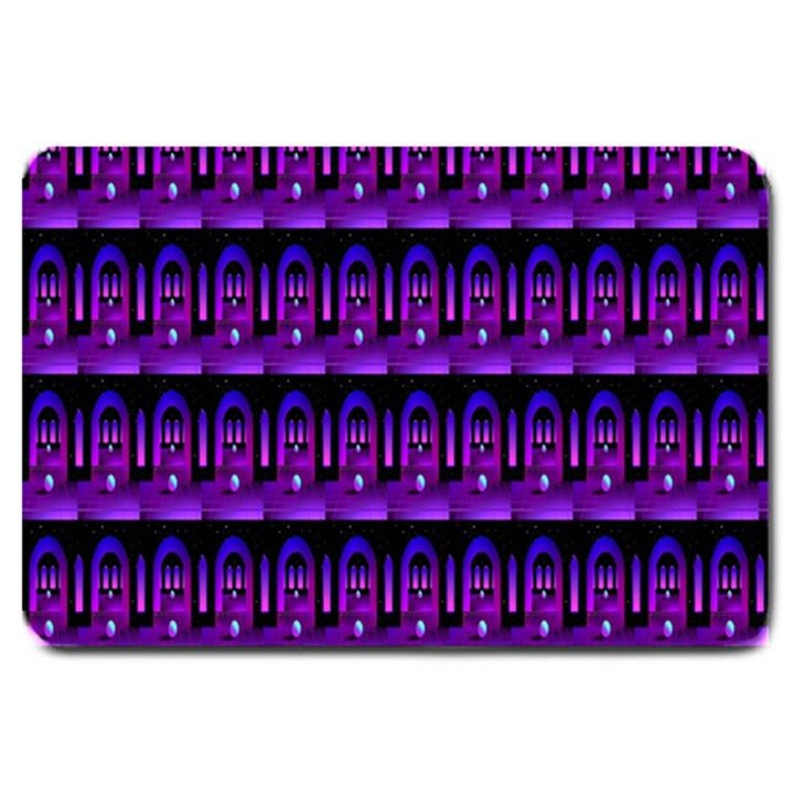 Violet Retro Large Doormat 