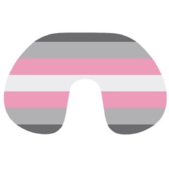 Demigirl Pride Flag Lgbtq Travel Neck Pillow by lgbtnation