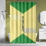 Jamaica, Jamaica  Shower Curtain 48  x 72  (Small)  Curtain(48  X 72 ) - 42.18 x64.8  Curtain(48  X 72 )