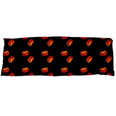 Kawaii Pumpkin Black Body Pillow Case (dakimakura) by vintage2030