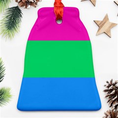 Polysexual Pride Flag Lgbtq Ornament (bell) by lgbtnation