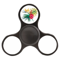 Tropical Flowers Finger Spinner by goljakoff