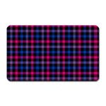 Bisexual Pride Checkered Plaid Magnet (Rectangular) Front