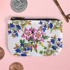 Garden Flowers Mini Coin Purse by goljakoff