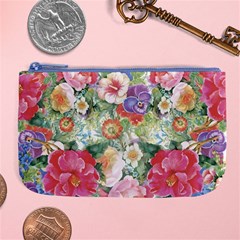 Beautiful Flowers Large Coin Purse by goljakoff