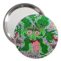 Supersonicfrog 3  Handbag Mirrors by chellerayartisans