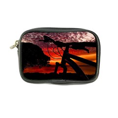 Mountain Bike Parked At Waterfront Park003 Coin Purse by dflcprintsclothing