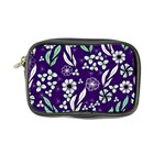 Floral blue pattern Coin Purse Front