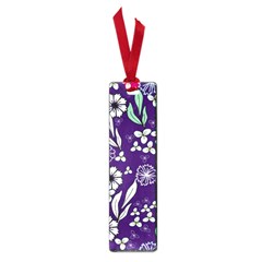 Floral Blue Pattern  Small Book Marks by MintanArt