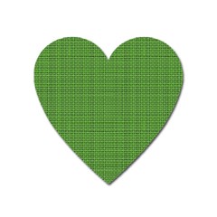 Green Knitting Heart Magnet by goljakoff