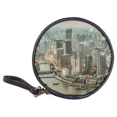 Lujiazui District Aerial View, Shanghai China Classic 20-cd Wallets by dflcprintsclothing