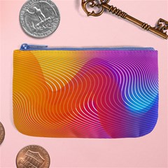 Chevron Line Poster Music Large Coin Purse by Mariart