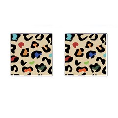 Animal Print Design Cufflinks (square) by ArtsyWishy