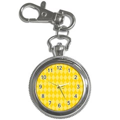 Yellow Diamonds Key Chain Watch by ArtsyWishy