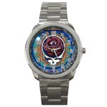 Grateful-dead-ahead-of-their-time Sport Metal Watch Front