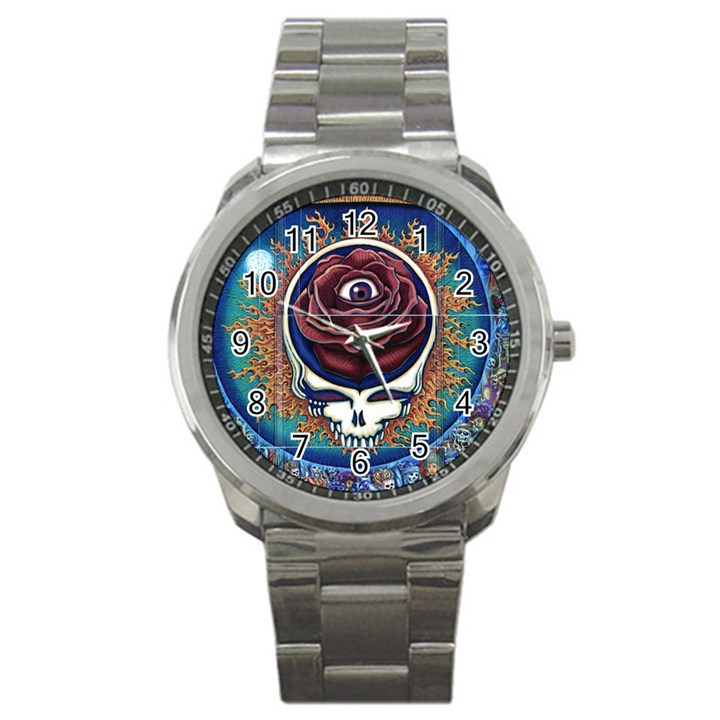 Grateful-dead-ahead-of-their-time Sport Metal Watch