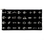 Electrical Symbols Callgraphy Short Run Inverted Pencil Case Front