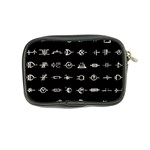 Electrical Symbols Callgraphy Short Run Inverted Coin Purse Back