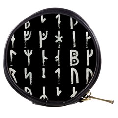 Medieval Runes Collected Inverted Complete Mini Makeup Bag by WetdryvacsLair