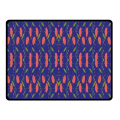 Sunrise Wine Double Sided Fleece Blanket (small)  by Sparkle