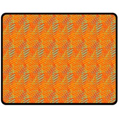 Sea Beyond Thefire Double Sided Fleece Blanket (medium)  by Sparkle