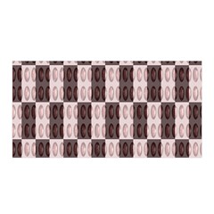 Rosegold Beads Chessboard Satin Wrap by Sparkle