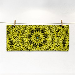 Yellow Kolodo Hand Towel by Sparkle