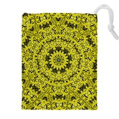 Yellow Kolodo Drawstring Pouch (5xl) by Sparkle