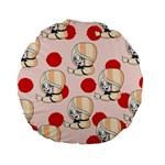 Chibi!charlie  Standard 15  Premium Flano Round Cushions Front