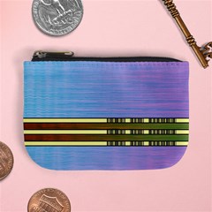 Glitched Vaporwave Hack The Planet Mini Coin Purse by WetdryvacsLair