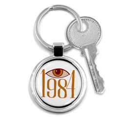 Orwell Key Chain (round) by Valentinaart