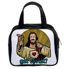 Buddy Christ Classic Handbag (two Sides) by Valentinaart