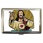 Buddy Christ Cigarette Money Case Front