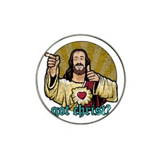 Buddy Christ Hat Clip Ball Marker (10 Pack) by Valentinaart