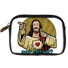 Buddy Christ Digital Camera Leather Case by Valentinaart