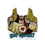 Buddy Christ Full Print Recycle Bag (M) Back