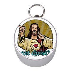 Buddy Christ Mini Silver Compasses by Valentinaart