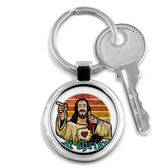 Got Christ? Key Chain (round) by Valentinaart