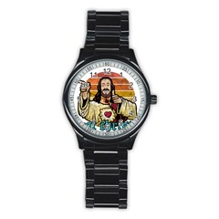 Got Christ? Stainless Steel Round Watch by Valentinaart