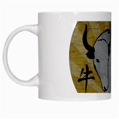 Chinese New Year ¨c Year Of The Ox White Mugs by Valentinaart