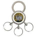 Chinese New Year ¨C Year of the Ox 3-Ring Key Chain Front