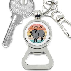 Chinese New Year ¨c Year Of The Ox Bottle Opener Key Chain by Valentinaart