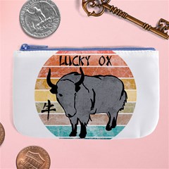 Chinese New Year ¨c Year Of The Ox Large Coin Purse by Valentinaart