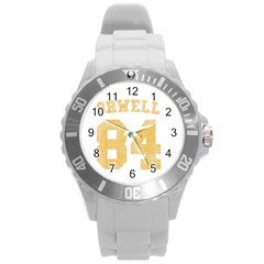 Orwell 84 Round Plastic Sport Watch (l) by Valentinaart