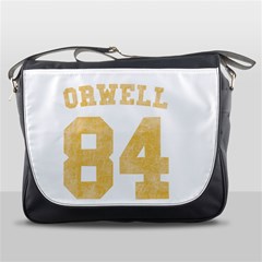 Orwell 84 Messenger Bag by Valentinaart