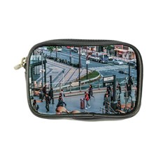 Crowded Urban Scene, Osaka Japan Coin Purse by dflcprintsclothing