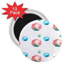 Diamonds 2 25  Magnets (10 Pack)  by Sparkle