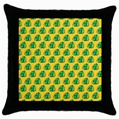 Beautiful Pattern Throw Pillow Case (black) by Sparkle