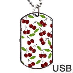 Fruit Life Dog Tag Usb Flash (one Side) by Valentinaart